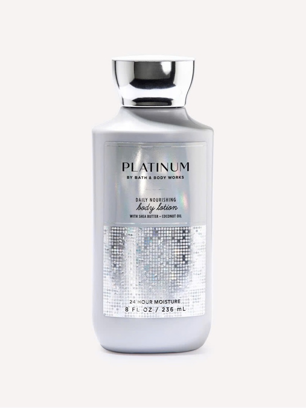 Bath & Body Works Platinum Daily Nourishing Body Lotion - Silver